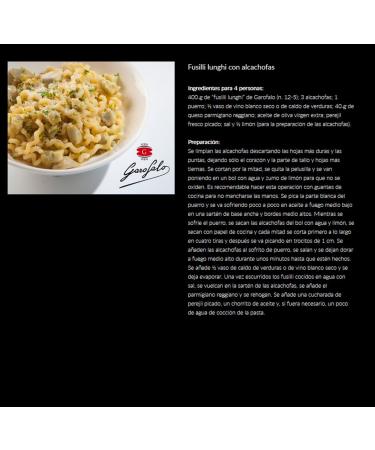 Garofalo Fusilli Lunghi Pasta - 500g - Buy Online on SooperMarket.com