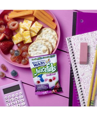 Welch's Fruit Snacks Combo Variety Pack - Juicefuls Berry Blast & Island Splash, Gushers, Island Fruits & Fruit Punch - Pack of 52 Individual Single Serve Bags - 0.9 and 1 oz Sizes - Buy Online on SooperMarket.com