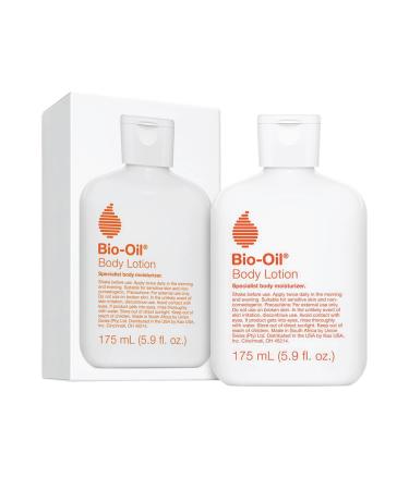 Bio-Oil Moisturizing Body Lotion for Dry Skin, Ultra-Lightweight High-Oil Hydration, with Jojoba Oil, Rosehip Oil, Shea Oil, and Hyaluronic Acid, 5.9 oz