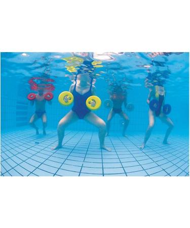 Buy BECO AquaDisc SZ Aqua Training Discs - Green Aqua Dumbbells Pair for International Shipping - Buy Online on SooperMarket.com