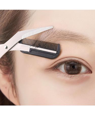 Professional Eyebrow Scissors for Men | Precision Trimmer & Comb for Perfect Eyebrows - Buy Online on SooperMarket.com