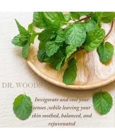 Dr. Woods Raw Black Peppermint Soap - Organic Shea Butter, 32 oz for Moisturizing Care - Buy Online on SooperMarket.com