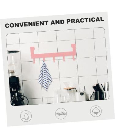 Cabilock Over The Door Towel Bar Wall Mounted Hooks Seamless Hooks Hook up No Trace Hook Nail - Buy Online on SooperMarket.com