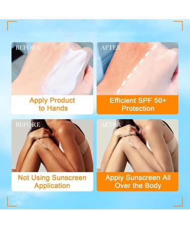 Rice Korean Sunscreen SPF 50+ | Organic Hydrating Moisturizer for Face & Body | No White Cast All Skin Types - Buy Online on SooperMarket.com