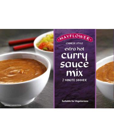 2 x Mayflower Chinese Curry Sauce Extra Hot 255g curry 255 g (Pack of 1)