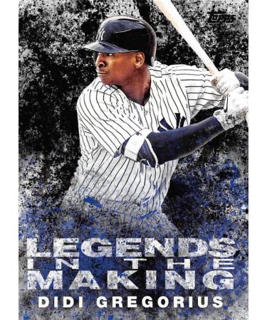 2018 Topps Update Legends in the Making Black #LITM-5 Didi Gregorius New York Yankees Official MLB Baseball Trading Card in Raw (NM or Better) Condition