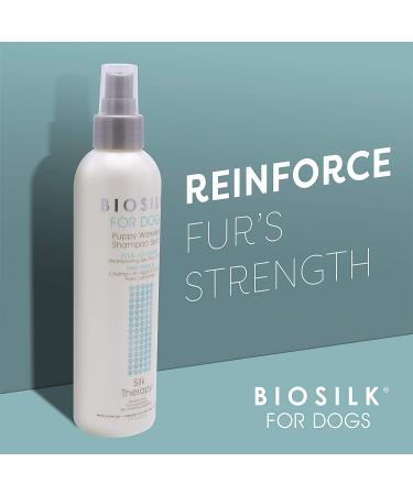 Biosilk Puppy Waterless Shampoo Spray - Silk Therapy for Dogs (8 fl oz) - Buy Online on SooperMarket.com