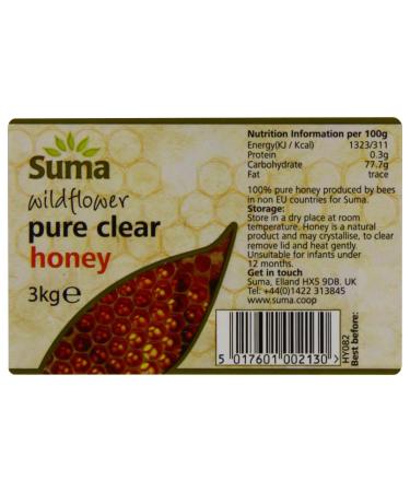 Suma Clear Wildflower Pure Honey Tub 3 Kg