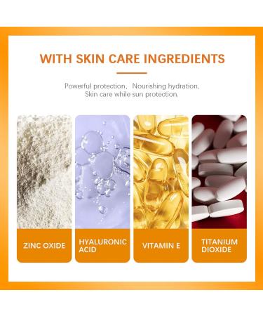 Trendyfave SPF 50+ Sunscreen Sun Cream For High Sun Protection Sun Screen for Summer Moisturising Sun Cream Protects Delicate Skin Against Sunburn and Long-Term UV Damage Travel Size 50g - Buy Online on SooperMarket.com