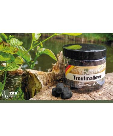 Zite Fishing Troutmallows - Premium Marshmallow Bait for Trout - 40g | Bright Colors & Intense Flavors | Ideal for Combination with Natural Baits - Buy Online on SooperMarket.com