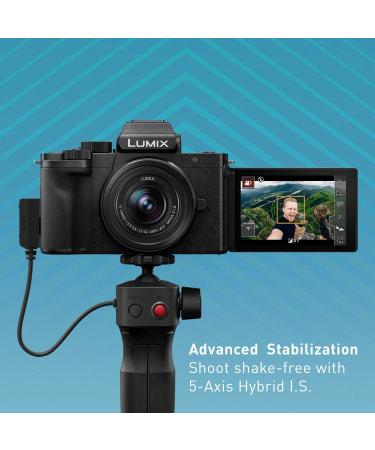 Panasonic LUMIX G100 4K Mirrorless Camera with Built-in Microphone, 12-32mm Lens, Micro Four Thirds System - Black - Buy Online on SooperMarket.com