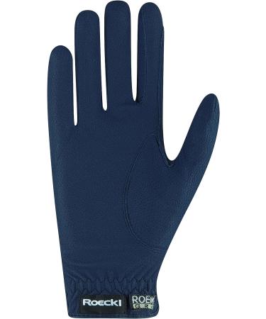 Roeckl Roeck-Grip Riding Glove - Navy (Size 7.5) | Unisex Equestrian Glove - Buy Online on SooperMarket.com