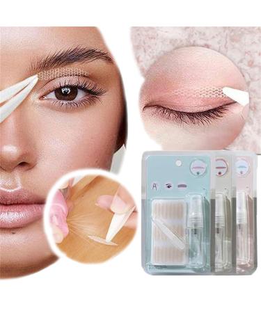 Invisible Eye-Lifting by Sticked Instant Double Eyelid Tape Eye Lid Lifters Tape Instant Lift Eye Lid Without Surgery Perfect for Hooded Droopy Uneven Mono-eyelids (L)