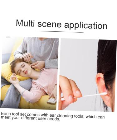 Ear Cleaning Kit - Bamboo Ear Pick Set for Ear Wax Removal | Spiral Cleaner and Ear Picker Tool Set - Buy Online on SooperMarket.com