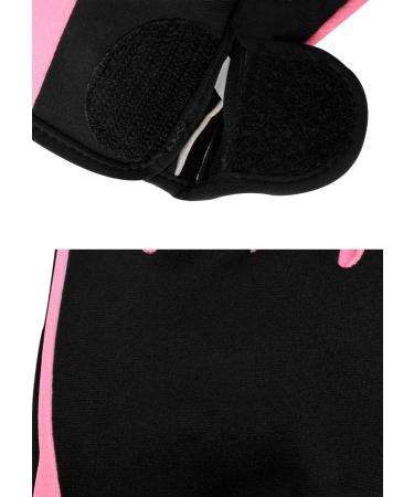 PURFUN 1.5mm Neoprene Diving Gloves | Thermal Full Finger Wetsuit Gloves | Pink Medium - for Swimming, Snorkeling, Kayaking & More - Buy Online on SooperMarket.com