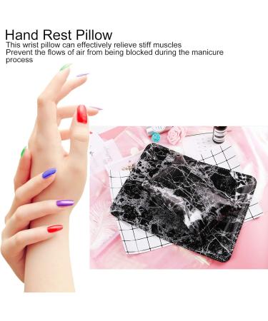 Nail Art Hand Pillow Nail Art Hand Pad Easy To Store Comfortable To Use Beauty Salon Salon Shop for Home Manicure Store black - Buy Online on SooperMarket.com