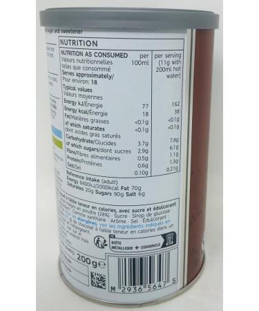M&S Instant Low Calorie Hot Chocolate 200g | Instant low calorie hot chocolate drink - Buy Online on SooperMarket.com