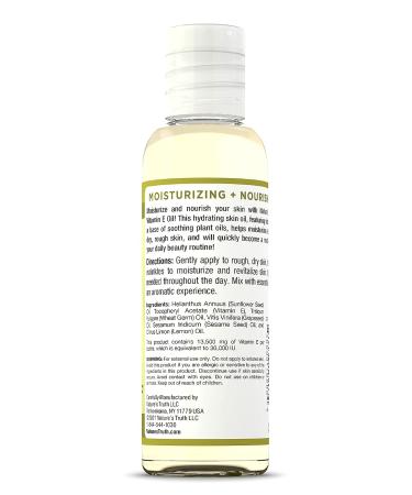 Nature's Truth Vitamin E Oil 30000 IU 4 oz | 100% Pure Lemon Scented | GC/MS Tested - Buy Online on SooperMarket.com