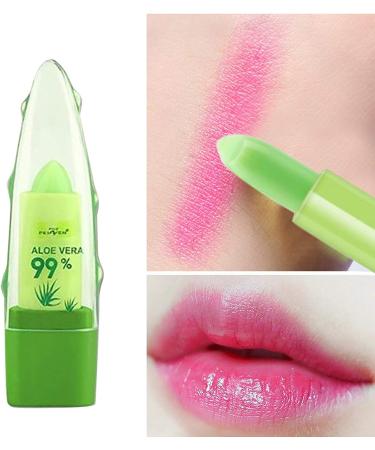 Aliin Lipstick Change Permanent Waterproof Moisturising Discolouration Lip Care Aloe (Multicoloured One Size) 1 count (Pack of 1) multicoloured - Buy Online on SooperMarket.com