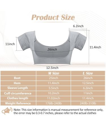 6-Piece Breathable Armpit Vests with Sweatproof Pads for Women & Girls | Washable Forearm Weld Protection - Dark Color - Buy Online on SooperMarket.com