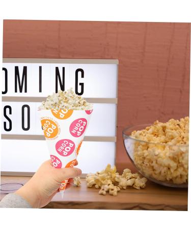 Didiseaon 200 Pcs Popcorn Bag Snack Bags for Kids Clear Treat Bags Snack Food Gifts Goodie Bag Favors Cookies Bags Party Mini Gift Bag Candy Treat Bag Mini Bag Packing Bag Paper Cone Child - Buy Online on SooperMarket.com