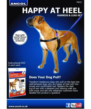 Anol/Pure Dog Listeners Stop Pulling Dog Training Harness & Lead Set - Large Size 7-8 (inc DVD) - Buy Online on SooperMarket.com