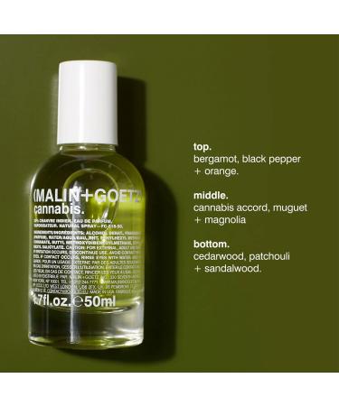 Malin + Goetz Eau de Parfum Men & Women's Perfume Garden Berry Fragrance Fresh & Comforting Scented Perfume Bright & Evolved Vegan & Cruelty Free cannabis - Buy Online on SooperMarket.com