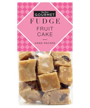 Bon Bon's Gourmet - Fruit Cake Fudge Bag Handmade British Fudge 150g