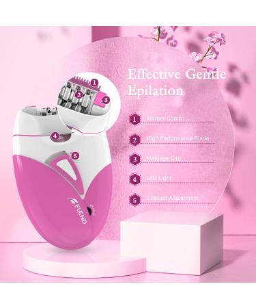 Portable Facial Epilator for Women - Smooth Glide Hair Removal for Face and Bikini Area - Buy Online on SooperMarket.com