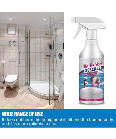 Stubborn Stains Cleaner Bathroom Foam Cleaner Spray All-Purpose Bathroom Descaler Foam Spray Powerful Descaling Cleaning Agent for Bathroom Toilet Bath Shower Glass (1Pcs) - Buy Online on SooperMarket.com