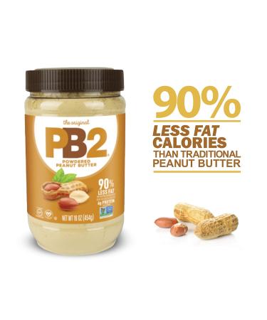 Peanut Butter Lover's Delight: PB2 Powdered Peanut Butter 1lb Jar (2-pack) - Buy Online on SooperMarket.com
