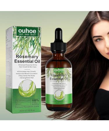Organic Rosemary Oil for Hair Growth | Scalp & Hair Powering Aroma Therapy | Bexdug Pink Marine Oil with Glass Dripper - Improves Split Ends & Dry Scalp - Buy Online on SooperMarket.com