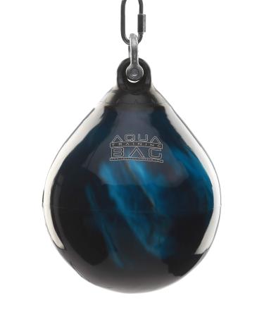 Aqua Training Bag 12" 35 Pound Head Hunter Slip Ball Hybrid Punching Bag Bad Boy Blue