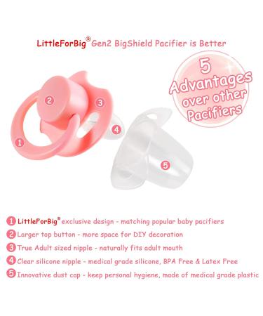 LittleForBig Generation II Adult Size - Pink | Shop Internationally for Comfort and Style - Buy Online on SooperMarket.com