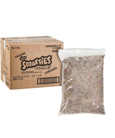 SMARTIES Bulk Crushed Chocolate SMARTIES Chocolate for Baking No Artificial Colours 11kg (10 x 1.1kg)