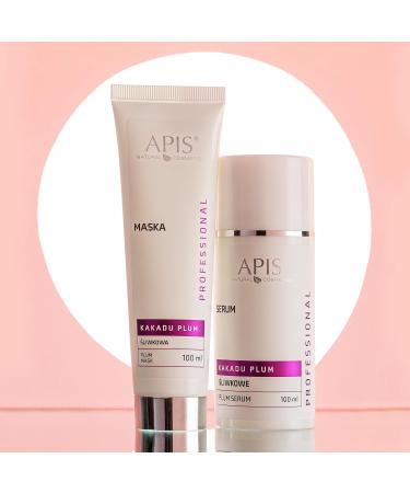 APIS KAKADU Plum Serum with Chia Seeds Hyaluronic Acid and Goji - Berries | Facial Care Multivitamin - Bomb | 100 ml - Buy Online on SooperMarket.com