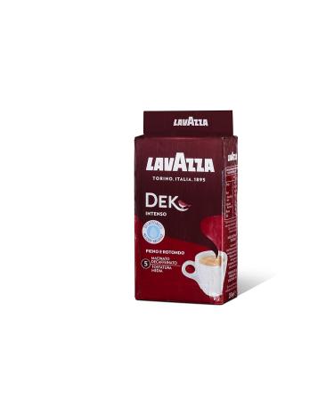 Buy Lavazza DEK Intenso 250g - Premium Decaffeinated Espresso Ground Coffee | International Shipping Available - Buy Online on SooperMarket.com