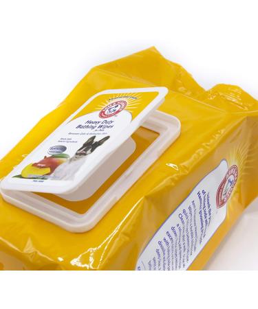 Arm & Hammer Heavy Duty Dog Wipes - 100 Count - Pet Bath, Grooming, Travel, Puppy & Dog Grooming Wipes - Buy Online on SooperMarket.com