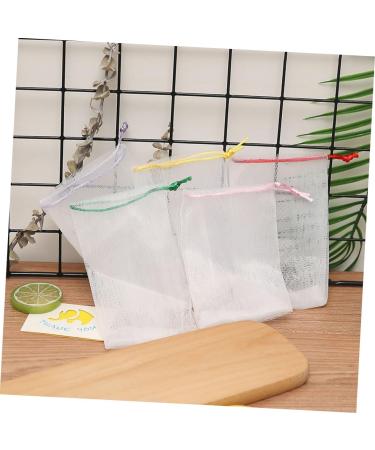 Cleansing Foaming Nets 20pcs Native Face Wash Soap Saver Pouch Soap Mesh Holder Bubble Net Handmade Soap Bath Soap Cleasing Milk Grid Natural Soap Mesh Bag Soap Mesh Pouch - Buy Online on SooperMarket.com