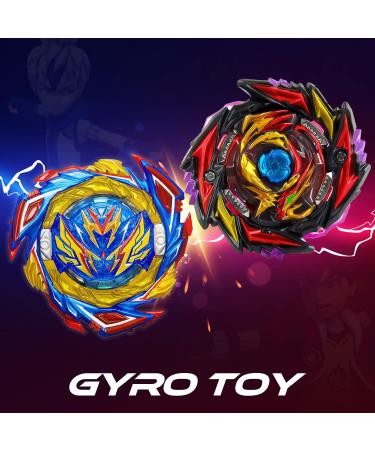 2 in 1 Bey Burst Turbo Starter Set - 4D Metal Fusion Toys for Kids & Adults | Perfect Christmas & Birthday Gift - Buy Online on SooperMarket.com