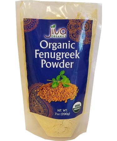 Jiva Organics Organic Fenugreek Powder 7 oz (200 g)