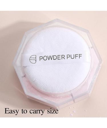 Buy Hudhow's Powder Squad Pads - 5 Soft Washable Fluffy Powder Puffs for Loose Powder Makeup & Blush | International Shipping Available - Buy Online on SooperMarket.com
