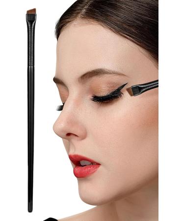 Brow Brushes for Eyebrows Eyeliner Brush | Fine Angled Precision Eye Liner Makeup Brush Ultra Thin Eye Brow Slanted Flat Angle Makeup Tool A102 - Buy Online on SooperMarket.com