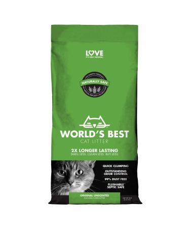 Worlds Best Cat Litter 8lb (3.63kg) Original Unscented