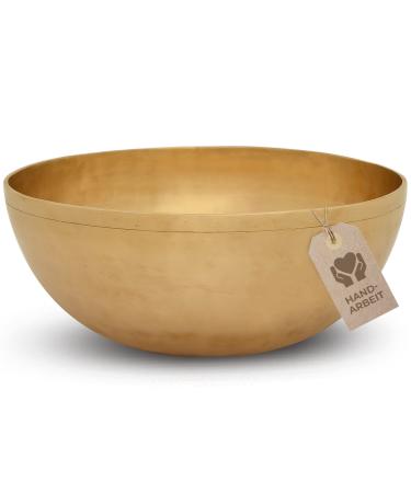 Massage -Expert Tibetan Sound bowl - large pelvic peel 29 cm 2 050 grams |Deep frequencies for effective sound massage & sound therapy in the area of the upper body |Professional quality