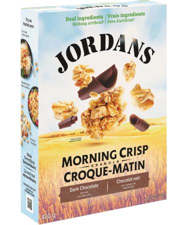 Jordans Morning Crisp Granola Cereal - Dark Chocolate Dream 400g Dark Chocolate Dream 400 g (Pack of 1) - Buy Online on SooperMarket.com