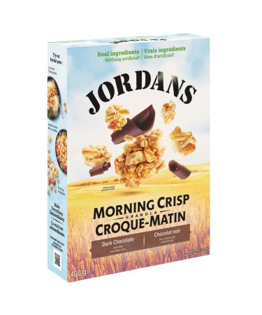 Jordans Morning Crisp Granola Cereal - Dark Chocolate Dream 400g Dark Chocolate Dream 400 g (Pack of 1)