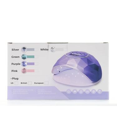 Janolia 86W LED UV Nail Dryer Lamp - Professional Gel Nail Lamp with Sensor & LCD Display - Perfect for Fingernail & Toenail Designs - 4 Timer Settings - Ideal for All Gel Nails - Buy Online on SooperMarket.com