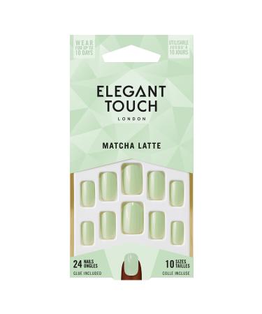 ELEGANT TOUCH Color Nails Matcha Latte mint green 1 piece (1 pack)