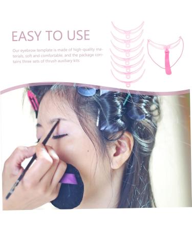 FOYTOKI Eyebrow Tools 3 Sets Eyebrow Aid Eyebrow Pen Convenient Eyebrow Tool Four Generations Card Eyebrow Shape - Buy Online on SooperMarket.com